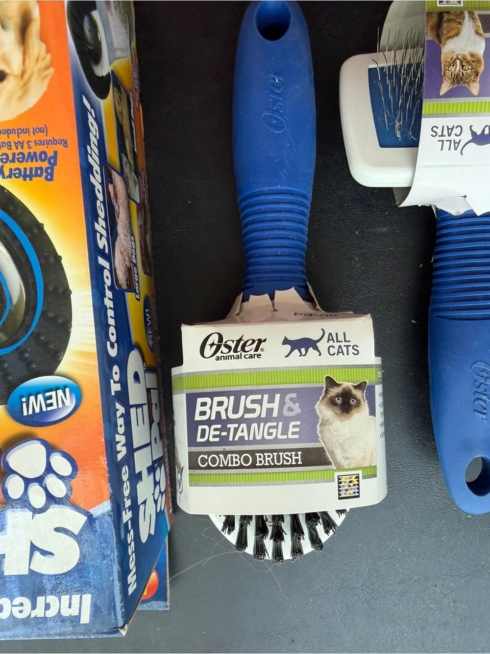 Oster and Shed Pal Pet Cat Grooming Tool Bundle Brand New!